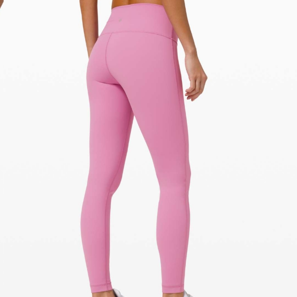Lululemon 2020 Wunder under high rise tight pink